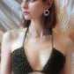 Angel Inferno Bralette Khaki
